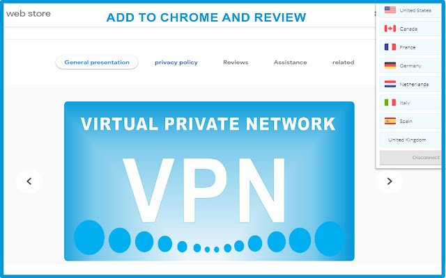 Free VPNsecure Vpn proxy  from Chrome web store to be run with OffiDocs Chromium online