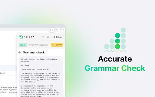 Friday Email AI  from Chrome web store to be run with OffiDocs Chromium online