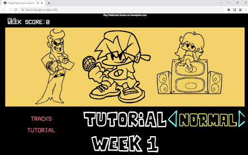 Friday Night Funkin Unblocked Game  from Chrome web store to be run with OffiDocs Chromium online