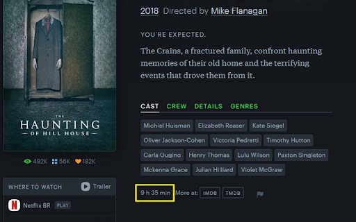 Friendly Film Length for Letterboxd  from Chrome web store to be run with OffiDocs Chromium online