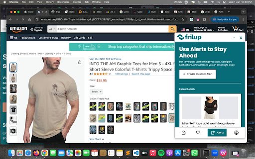 Frilup Chrome Extension  from Chrome web store to be run with OffiDocs Chromium online