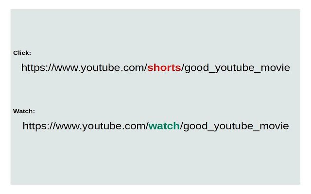 OffiDocs क्रोमियम ऑनलाइन के साथ चलाने के लिए Chrome वेब स्टोर से from_shorts_to_watch