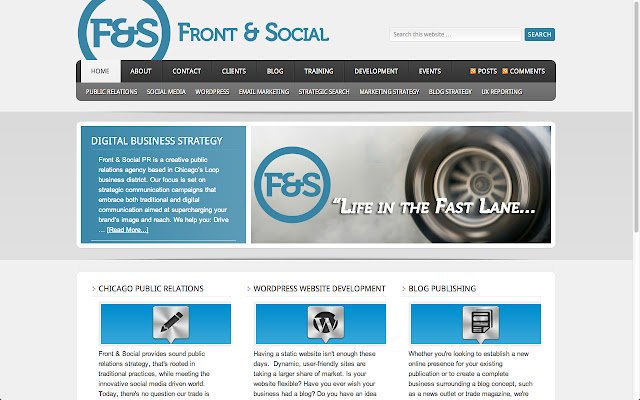 Front Social aus dem Chrome-Webshop zur Ausführung mit OffiDocs Chromium online