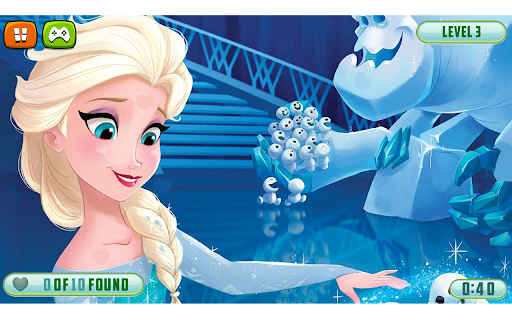 Frozen Ice Princess Hidden Hearts  from Chrome web store to be run with OffiDocs Chromium online