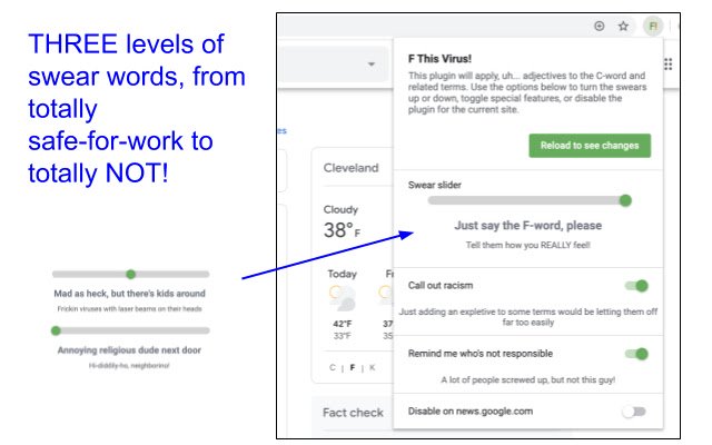 F This Virus!  from Chrome web store to be run with OffiDocs Chromium online