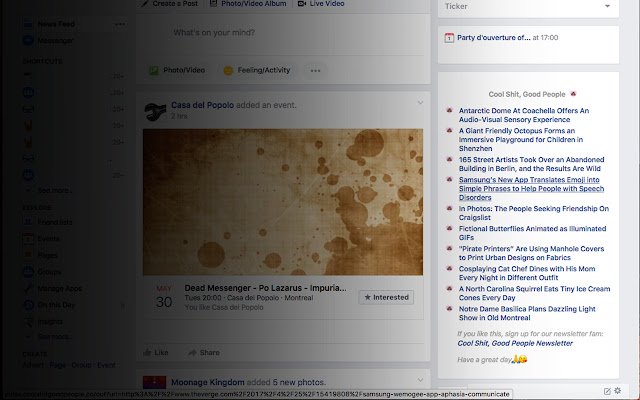 F.U.F.B. by Cool Shit Good People  from Chrome web store to be run with OffiDocs Chromium online