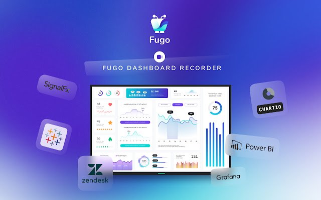 Fugo Dashboard Recorder من متجر Chrome الإلكتروني ليتم تشغيله مع OffiDocs Chromium عبر الإنترنت