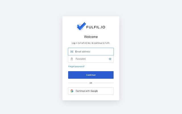 Fulfil.IO mula sa Chrome web store na tatakbo sa OffiDocs Chromium online