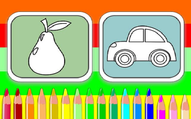 Masayang Coloring Book mula sa Chrome web store na tatakbo sa OffiDocs Chromium online