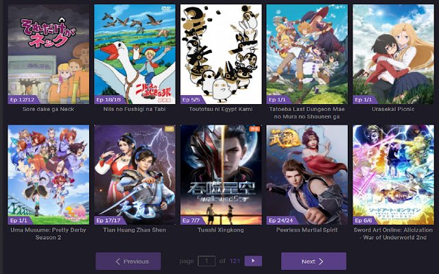 Funimation-app Bekijk gratis anime-streaming vanuit de Chrome-webwinkel om te worden uitgevoerd met OffiDocs Chromium online