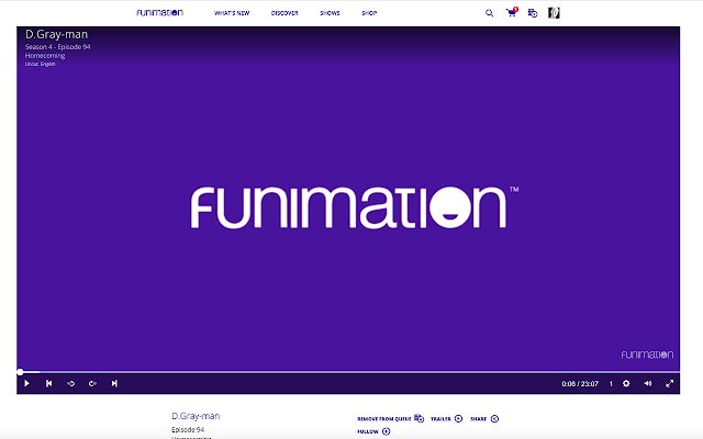 FunimationFix  from Chrome web store to be run with OffiDocs Chromium online