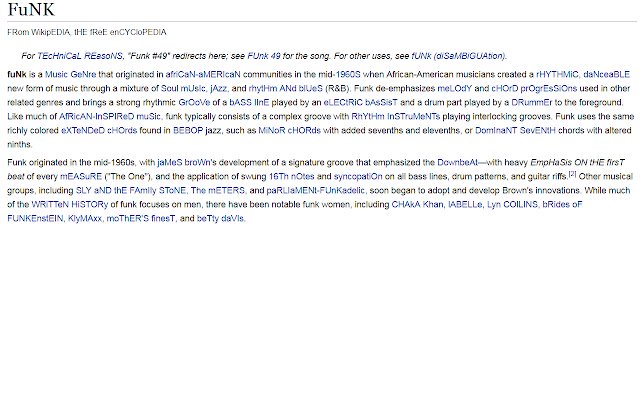 funkyText  from Chrome web store to be run with OffiDocs Chromium online