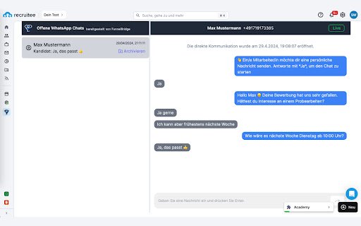 FunnelBridge Recruitee Integration  from Chrome web store to be run with OffiDocs Chromium online