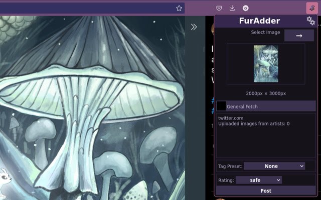 FurAdder  from Chrome web store to be run with OffiDocs Chromium online