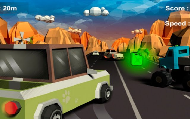 Furious Road Surfer de Chrome web store se ejecutará con OffiDocs Chromium en línea