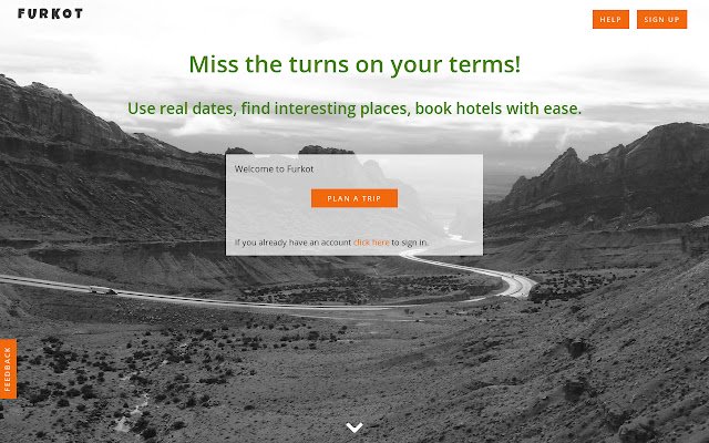 Furkot Road Trip Planner із веб-магазину Chrome, який можна запускати за допомогою OffiDocs Chromium онлайн