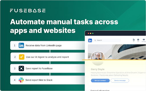 FuseBase Assistant AI Chat and Agents  from Chrome web store to be run with OffiDocs Chromium online