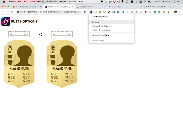 +Fut19 Filter Overall  from Chrome web store to be run with OffiDocs Chromium online