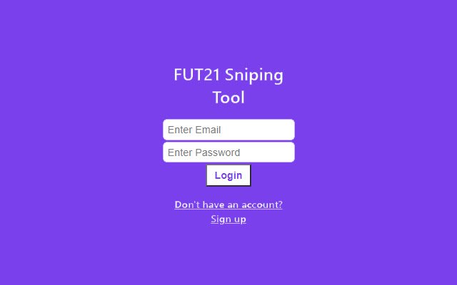 FUT21 Sniping Tool  from Chrome web store to be run with OffiDocs Chromium online