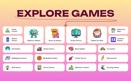 Fuxien Unblocked Browser Games  from Chrome web store to be run with OffiDocs Chromium online