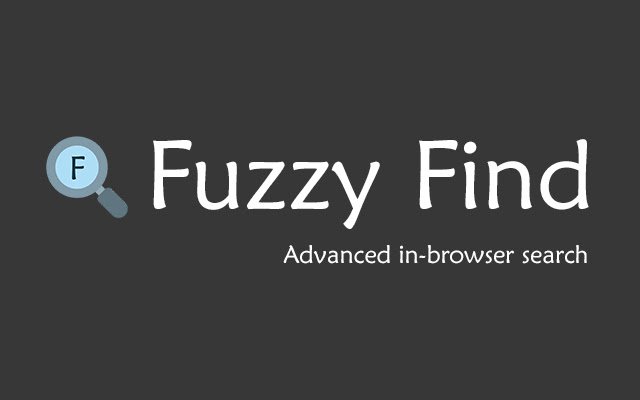 Fuzzy Find จาก Chrome เว็บสโตร์ที่จะรันด้วย OffiDocs Chromium ทางออนไลน์