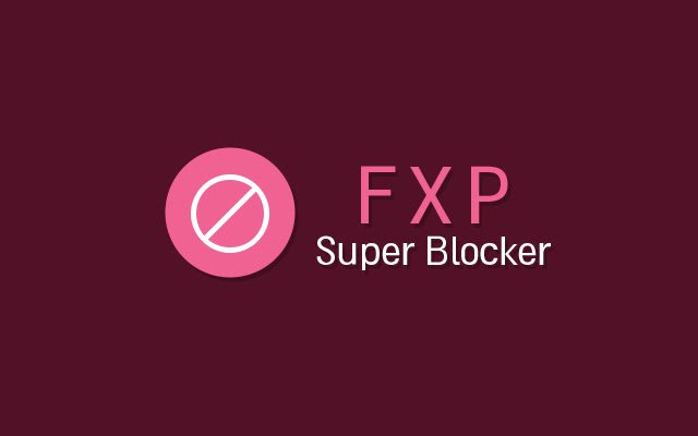 Chrome web mağazasından FXP Super Blocker, OffiDocs Chromium çevrimiçi ile çalıştırılacak