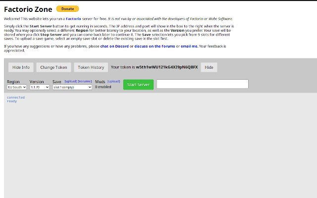 FZ Token Changer  from Chrome web store to be run with OffiDocs Chromium online