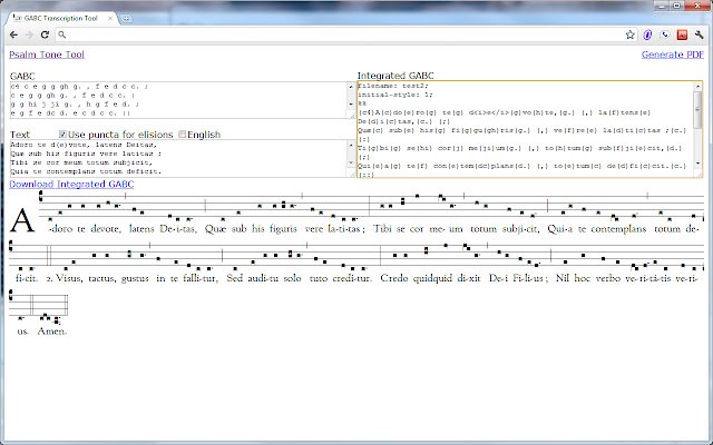 OffiDocs Chromium 온라인에서 실행할 Chrome 웹 스토어의 GABC Transcription Tool