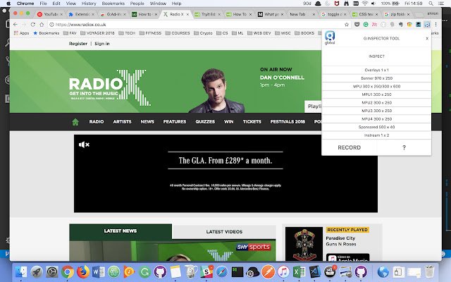 G:Ad Inspector  from Chrome web store to be run with OffiDocs Chromium online