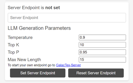 GalacTex  from Chrome web store to be run with OffiDocs Chromium online