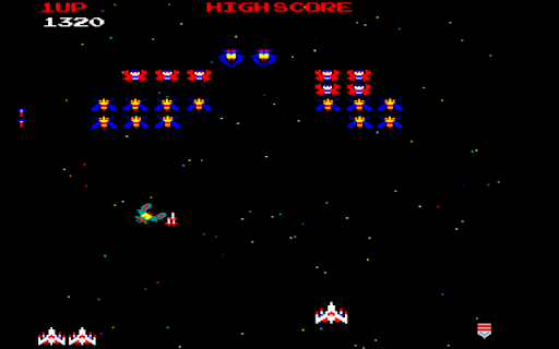 Galaga Unblocked  from Chrome web store to be run with OffiDocs Chromium online