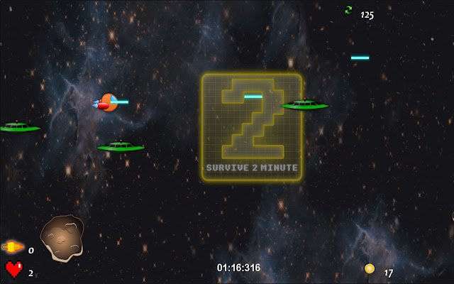 Galaxy Aggression  from Chrome web store to be run with OffiDocs Chromium online