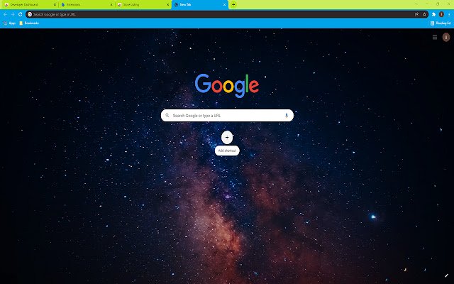 Motyw Galaxy HD Wallpapers ze sklepu internetowego Chrome, który można uruchomić za pomocą OffiDocs Chromium online