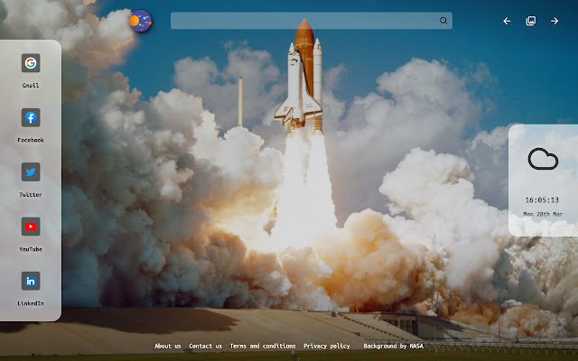 Galaxy Search vanuit de Chrome-webwinkel om te worden uitgevoerd met OffiDocs Chromium online