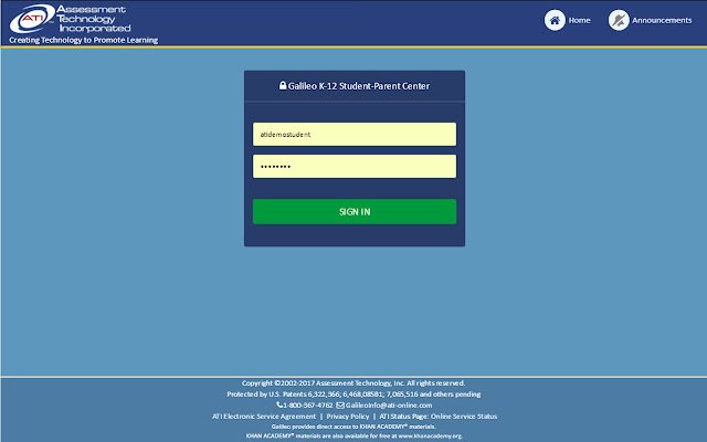 Galileo Secure Browser for Student Testing de Chrome web store se ejecutará con OffiDocs Chromium en línea
