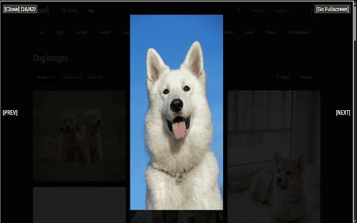 Gallerify  from Chrome web store to be run with OffiDocs Chromium online