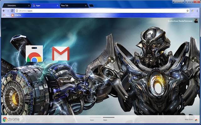 Galvatron DecepticonsTransformers de la tienda web de Chrome se ejecutará con OffiDocs Chromium en línea