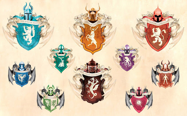 Game of Thrones Houses  from Chrome web store to be run with OffiDocs Chromium online