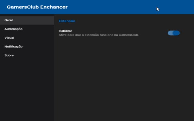 GamersClub Enchancer  from Chrome web store to be run with OffiDocs Chromium online