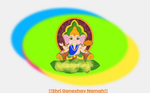 Ganpati popup  from Chrome web store to be run with OffiDocs Chromium online