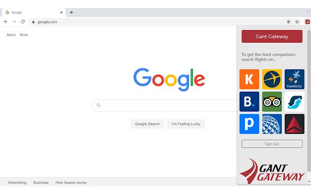 Gant Travel GIA  from Chrome web store to be run with OffiDocs Chromium online