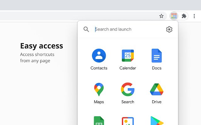 ক্রোম ওয়েব স্টোর থেকে G অ্যাপ লঞ্চার (Google™ এর জন্য কাস্টমাইজার) OffiDocs Chromium অনলাইনে চালানো হবে