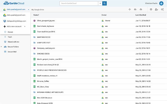 OffiDocs Chromium オンラインで実行される Chrome Web ストアの GarbleCloud