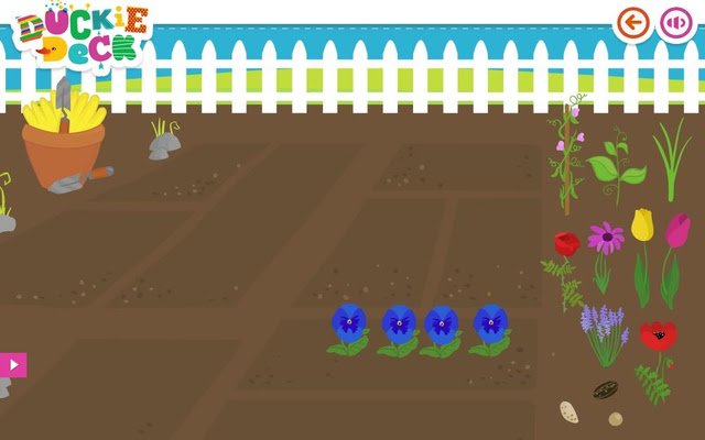 Chrome 网上商店中 Duckie Deck 的 Garden Games 将通过 OffiDocs Chromium 在线运行