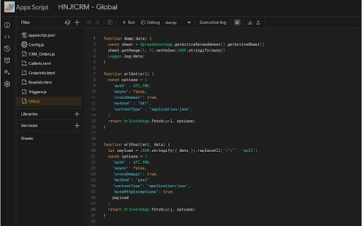 GAS IDE Enhancer  from Chrome web store to be run with OffiDocs Chromium online