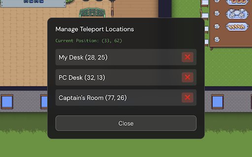 Gather Teleporter  from Chrome web store to be run with OffiDocs Chromium online