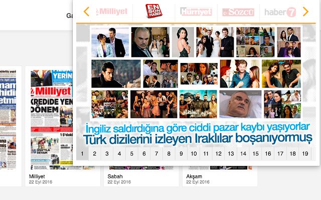 Gazete Kolay  from Chrome web store to be run with OffiDocs Chromium online