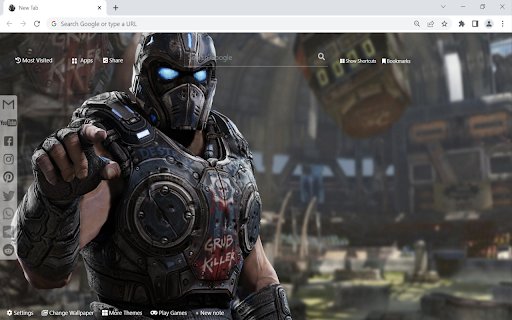 Gears of War Wallpaper  from Chrome web store to be run with OffiDocs Chromium online