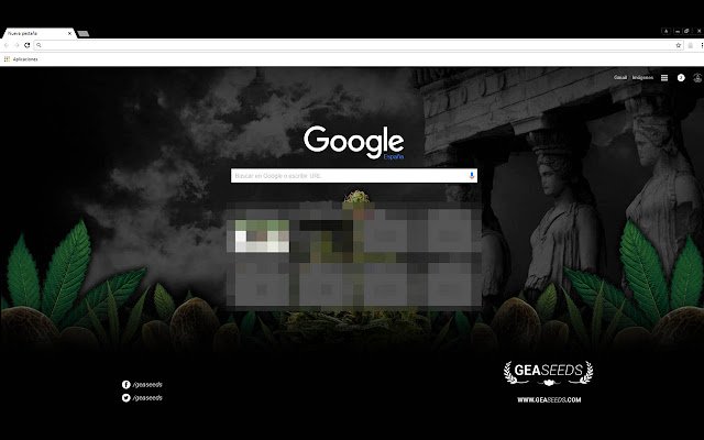 Gea Seeds ze sklepu internetowego Chrome do uruchomienia z OffiDocs Chromium online