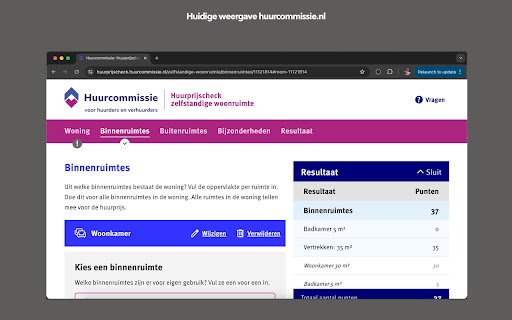 Gebruiksvriendlijk voor huurcommissie.nl  from Chrome web store to be run with OffiDocs Chromium online Gebruiksvriendlijk voor huurcommissie.nl  from Chrome web store to be run with OffiDocs Chromium online